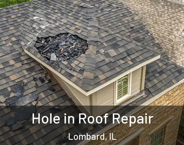  Hole in Roof Repair Lombard, IL