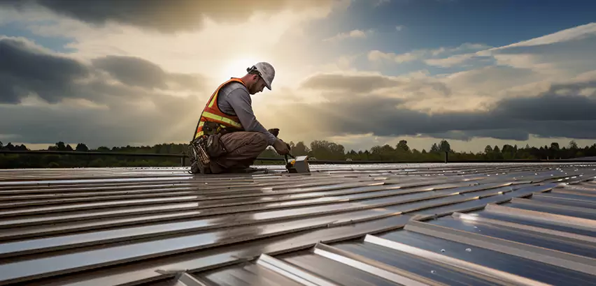 Commercial Roof Restoration in Lombard