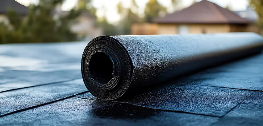 Rubber Flat Roof Replacement in Lombard