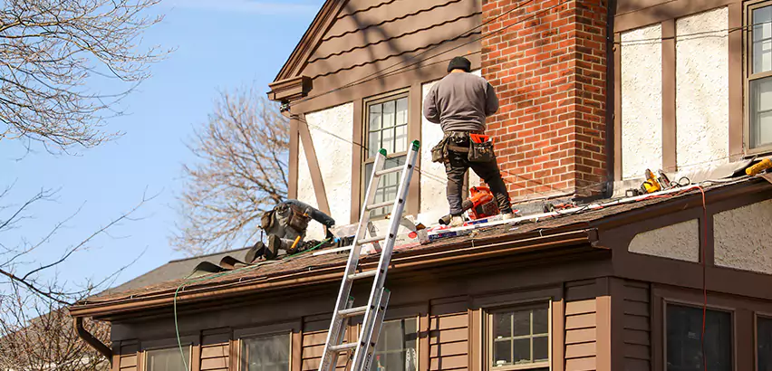 Roof Siding Trim Repair in Lombard