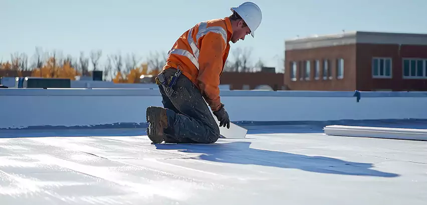 Commercial Roof Coating in Lombard