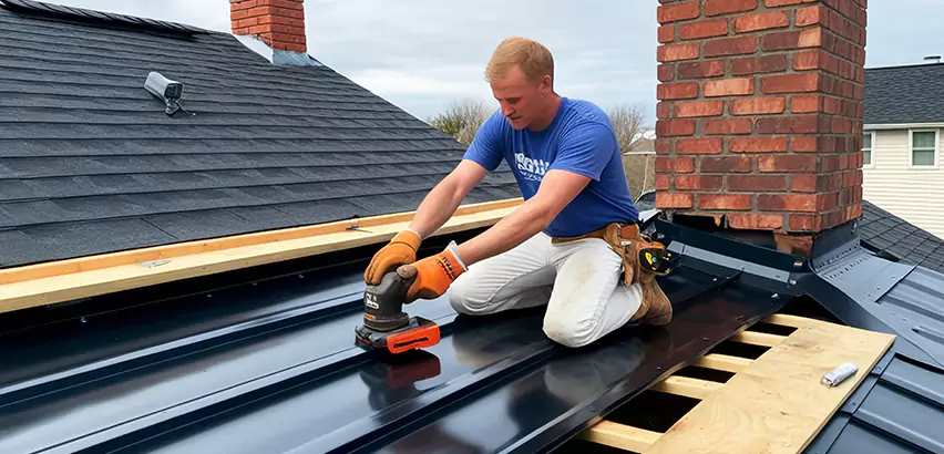 Metal Roof Leak Repair in Lombard
