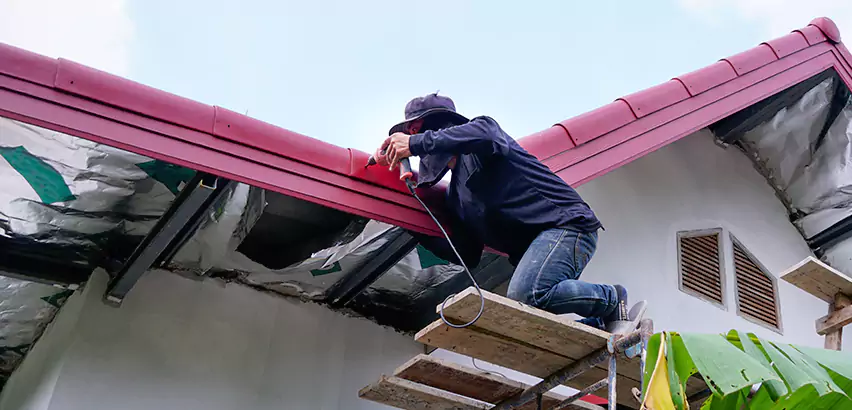 Residential Wind Damage Roof Repair in Lombard